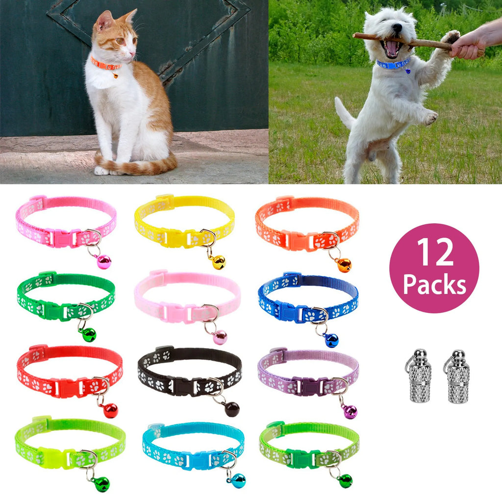 Cat Collar Adjustable Kitten Collar Pet Collar
